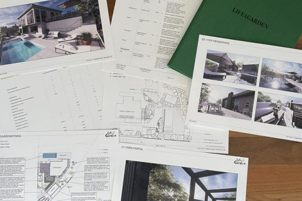 Trädgårdsdesign av trädgårdsarkitekt